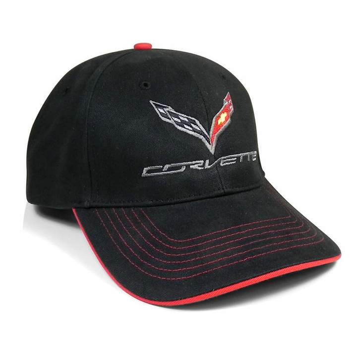 Rows of baseball caps photographed on a seamless background for catalog use